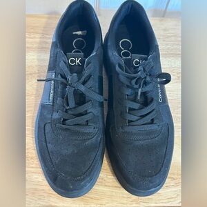 Calvin Klein Men's Black Lace-Up Sneakers